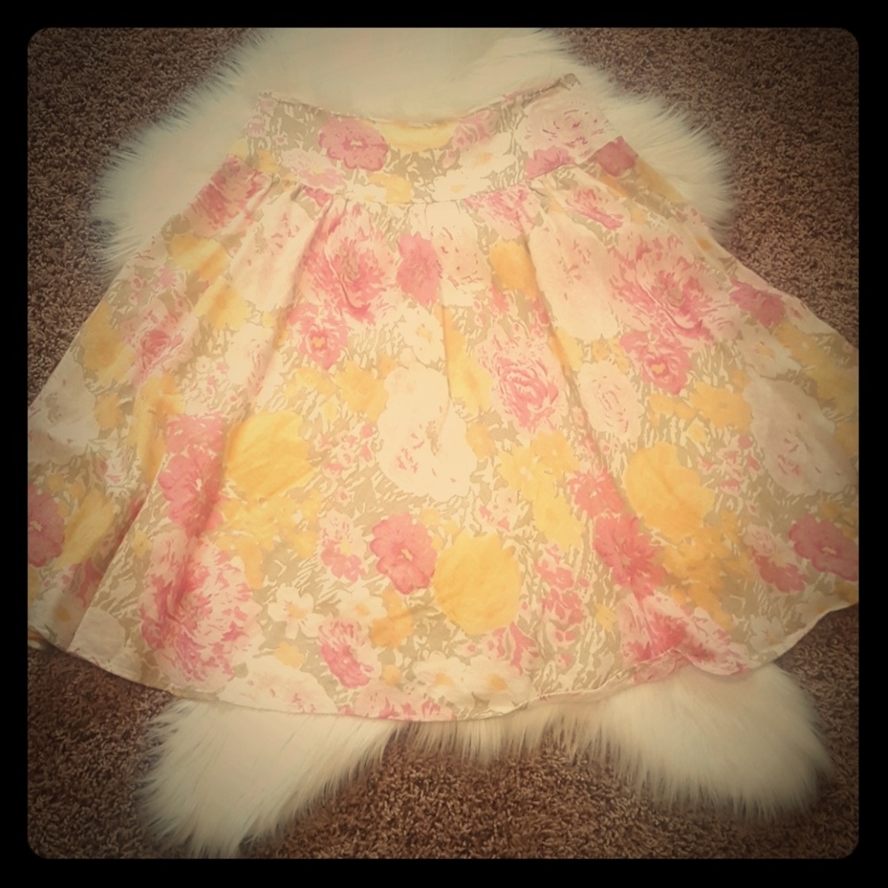 Floral Skirt